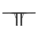 Folsom Bar 10” Matt Black For 82-23 H-D mech. Or E-throttle With 3-1/2 Inch mount bolt Spacing