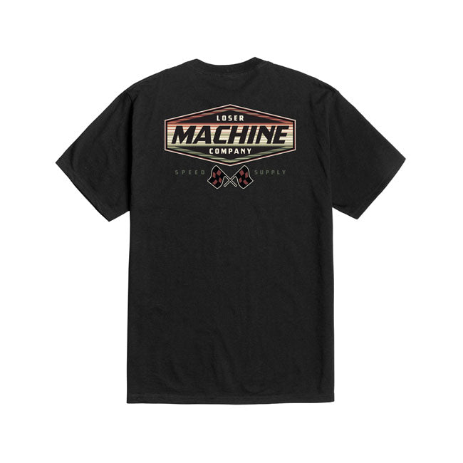 Loser Machine Overdrive Serape T-Shirt Black