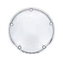 Derby Cover Smooth Domed Chrome For 19-23 Softail