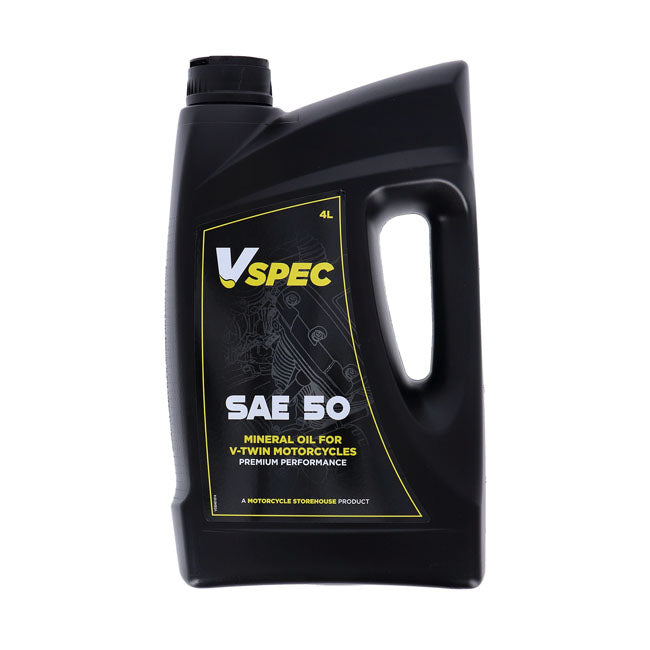 Sae 50 (Mineral) Motor Oil 4 Liter Bottle