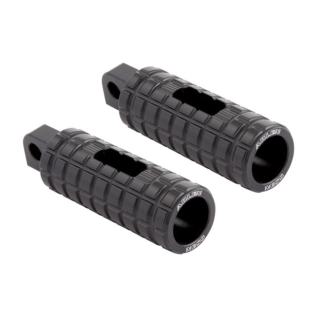 Speedliner Footpeg Set Black For 18-23 Softail Rider