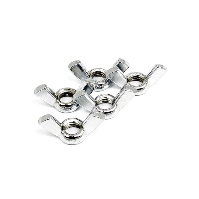 Chrome Wing Nut 3/8-16