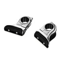 Toe Rest Cruise Pegs Chrome For H-D