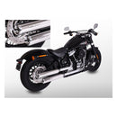 Independence Slip-On Euro 4 Mufflers Polished For M8 Softail 18-20 FXBB Street Bob 107 Inch ST1