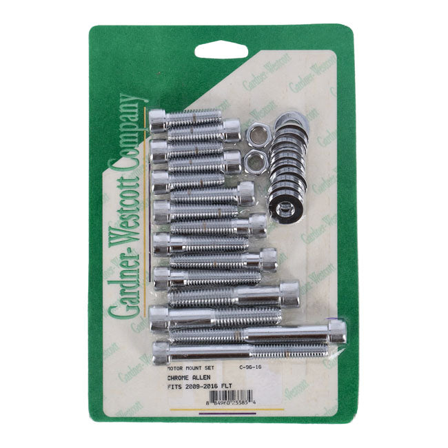 Allen Motor Mount Set Chrome