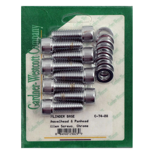 Cylinder Base Allen Screws For 48-83 SHOVEL