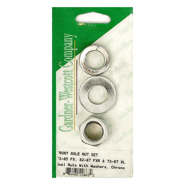 Front Axle Nut Set