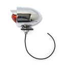 Bullet Marker Light Chrome Amber Lens Sf Stud Mount Visor
