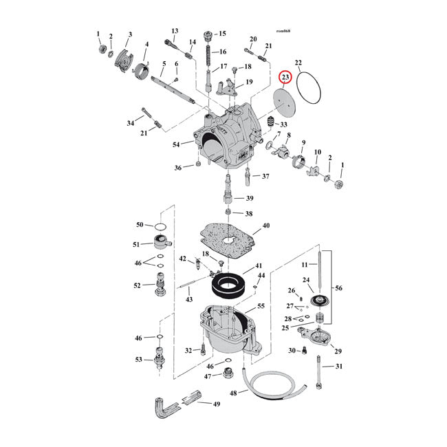 Throttle Plate B/E Carbs For 0