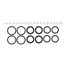 Pushrod Cover Seal Kit Rubber For 84-99 B.T.