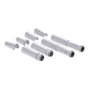 Billet 'A Cut Above' Aluminum Pushrod Cover Kit Polished For 99-17 Twin Cam NU