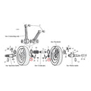 Nut Pinion Shaft For L81-88 B.T.NU