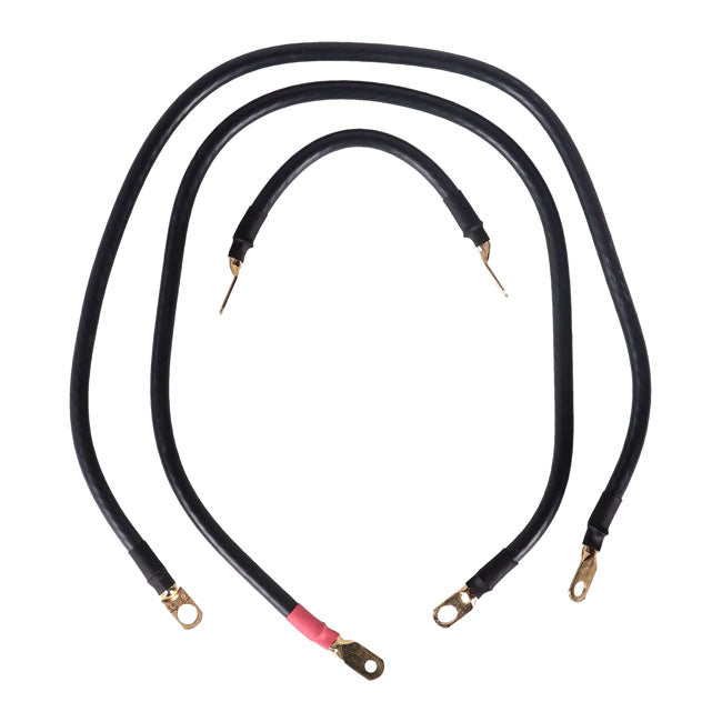 Superflex Battery Cable Set For 80-88 FLT/Touring NU