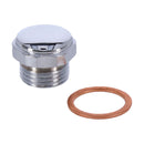Timing/Drain Plug Oem Style Allen Chrome For Timing Plug: 38-99 B.T.