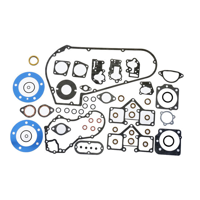 Motor Gasket Kit Excl. Oil Seals. Early Shovel For 66-69 FL/ FLh Early Shovelhead NU