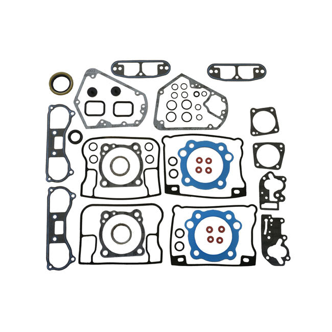 Motor Gasket & Seal Kit. No Primary. Evo B.T. For 92-99 Evo Big Twin NU