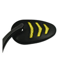 LED Billet Turn Signal Mirror Set Black