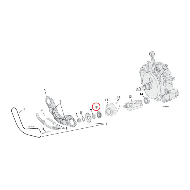Outer Bearing Balancers For 00-06 TCB NU