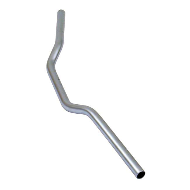 1 Inch Streetfighter Handlebar Aluminium-Look 2.75 Inch Rise ABE For Pre-81 H-D With 1" I.D. Risers