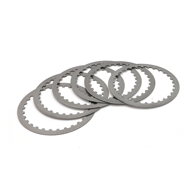 Clutch Steel Drive Plate Set For 18-22 M8 Softail
