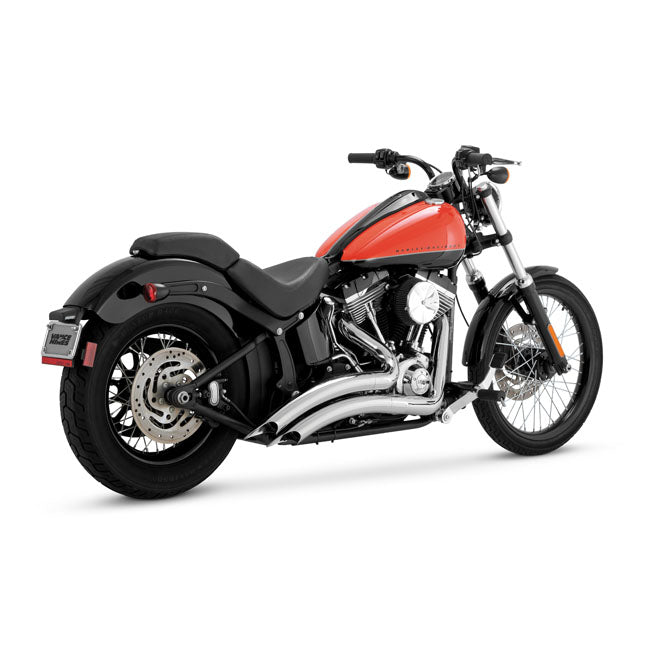 2-1/2 Inch Big Radius 2-2 Exhaust Chrome For 06-17 Dyna