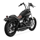 2 1/2 Inch Big Shots Staggered For 86-17 Softail Chrome