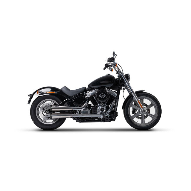 M8 Softail 2-2 Slip-On Muffler Set Polished For 18-23 Softail