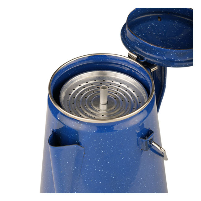 Army Surplus Fostec Emaille Coffe Percolator