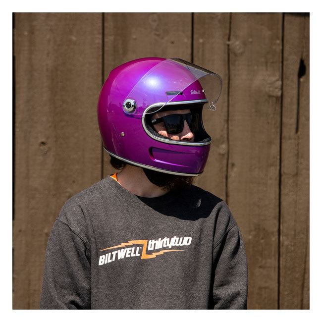 Gringo SV Full Face Helmet Metallic Grape