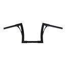 1-1/4 Inch Flow Bar Medium Without Brace Black For 08-21 FLHR Road King