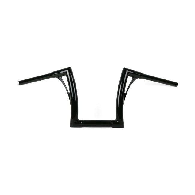 Flow-Bar Super Fat Handlebar Medium Black For 18-23 M8 Softail With 1.25 Inch I.D. risers