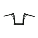 Flow-Bar Super Fat Handlebar Medium Black For 17-22NUFLHR Road King 107