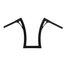 Flow-Bar Super Fat Handlebar Extra Tall Black For 17-22NUFLHR Road King 107