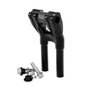 Kickback Riser Set 28Mm Clamp 250Mm Rise Black For 84-23 H-D