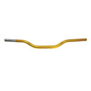 1-1/8 Inch Fm Fly Moto Style Handlebars Gold For 82-23 H-D Mech. & E-throttle With 1.25 Inch I.D. Risers