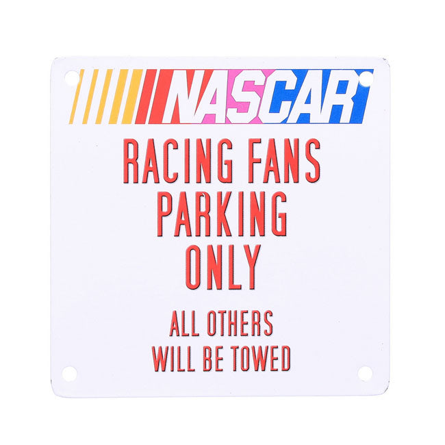 Nascar Racing Fans Metal Plate With Magnet