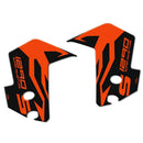3D Motorcycle Stickers - Front Fender orange KTM 1290 Super Adventure S 2017>2020
