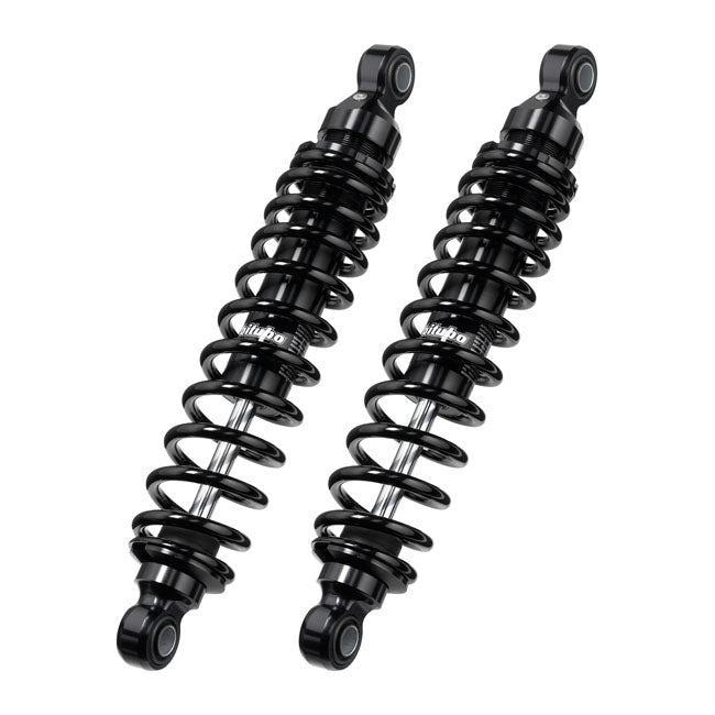 Wmb Dual Shock Absorber Set Black 341Mm For 07-12 XL1200N Nightster