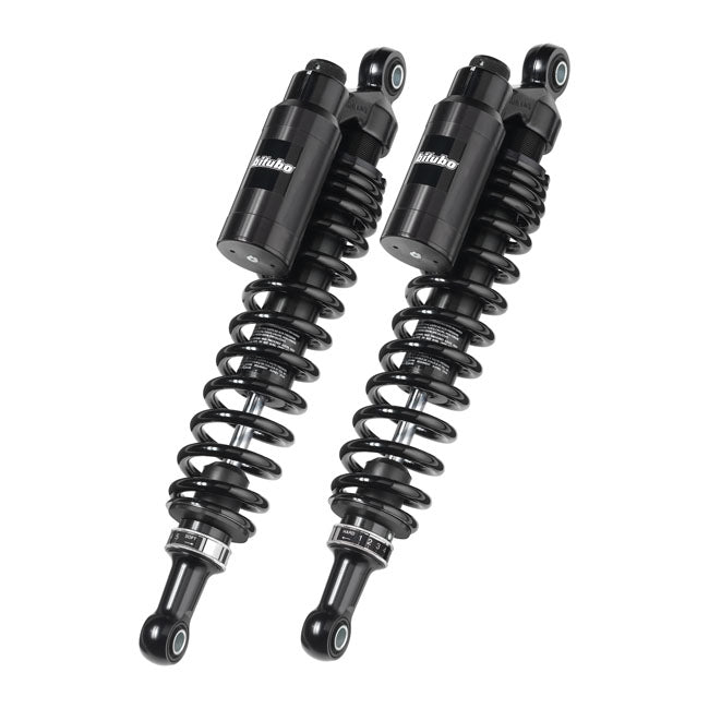 WMT Dual Shock Absorber Set Piggyback 340Mm For 86-03 XL Sportster: 98-03 XL53C