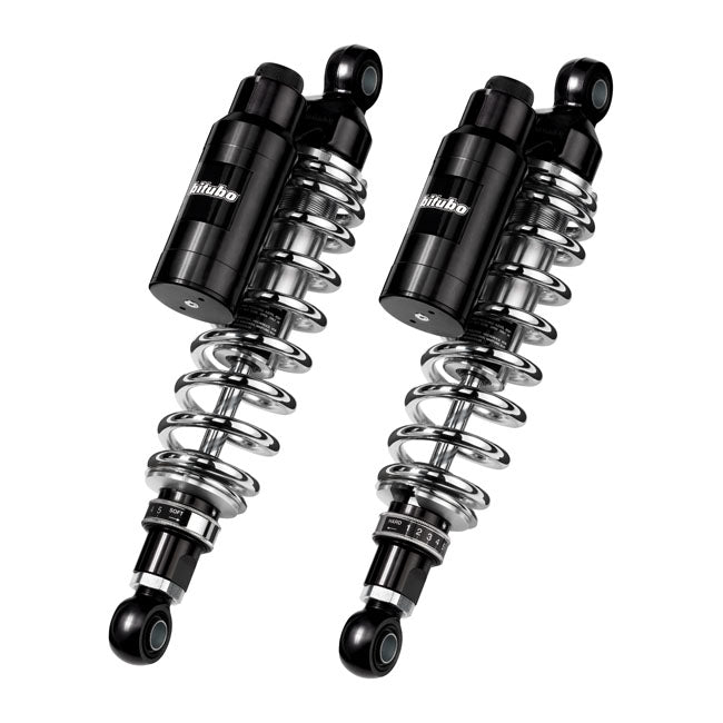 WMT Dual Shock Absorber Set Piggyback 330Mm For 02-06 VRSCA V-Rod (NU)