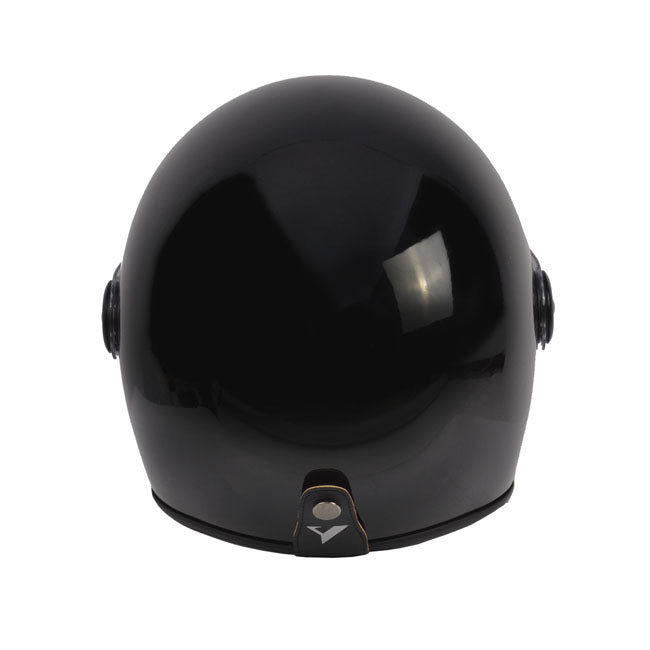 By City The City Open Face Helmet Black Gloss