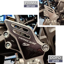 3D Motorcycle Stickers - Heel Pads For Yamaha Tracer 9 GT+ 2021>2024