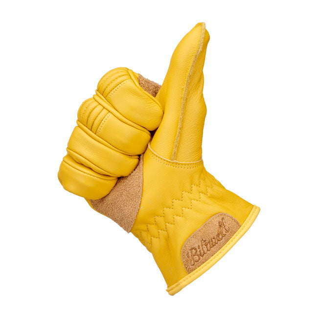 Biltwell Work Gloves 2.0 Gold