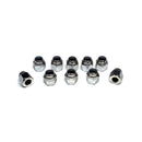 Cap Nuts 1/4-24 Chrome Plated For Universal