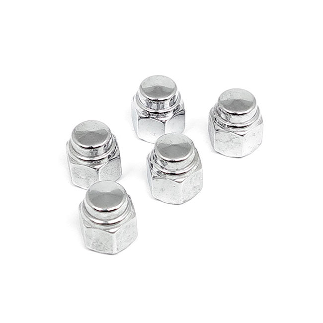 Cap Nuts 3/8-24 Chrome Plated For Universal