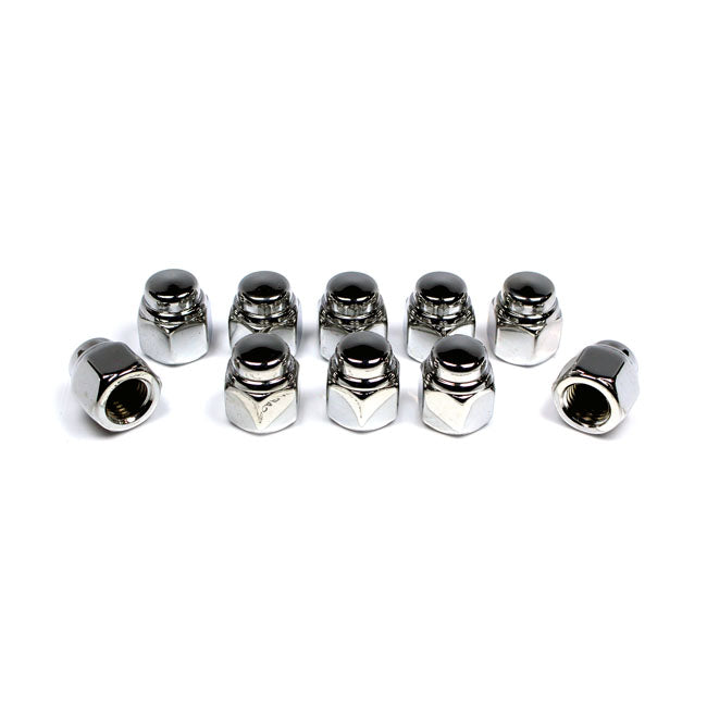 Cap Nuts M10 (1.25) Chrome Plated For Universal