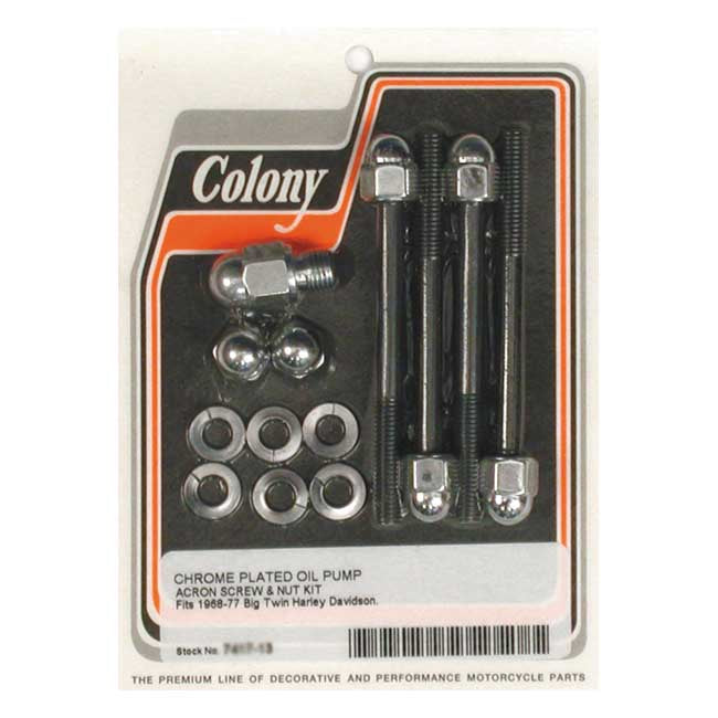 Oil Pump Mount Kit Acorn For 77-90 XL