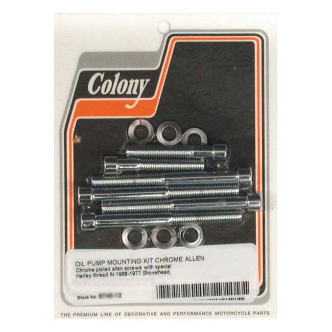 Oil Pump Mount Kit Allen For 67-78 B.T.