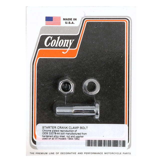 Kickstarter Arm Bolt Kit For 29-43 W