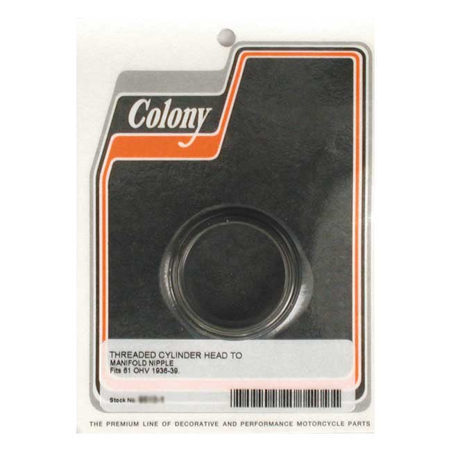 Manifold Inlet Nipple For 32-73 45 Inch Flathead